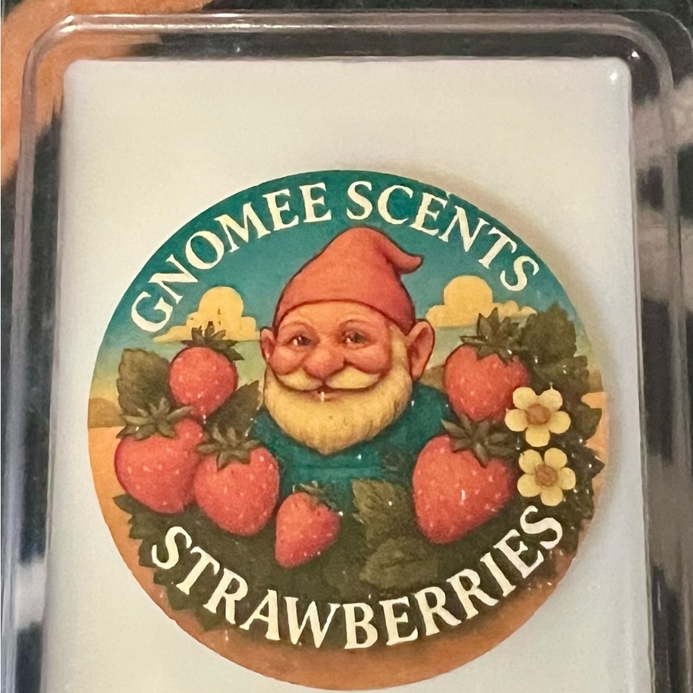 Strawberry Wax Bars by Gnomee Scents